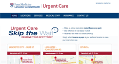 Desktop Screenshot of lghealthurgentcare.org